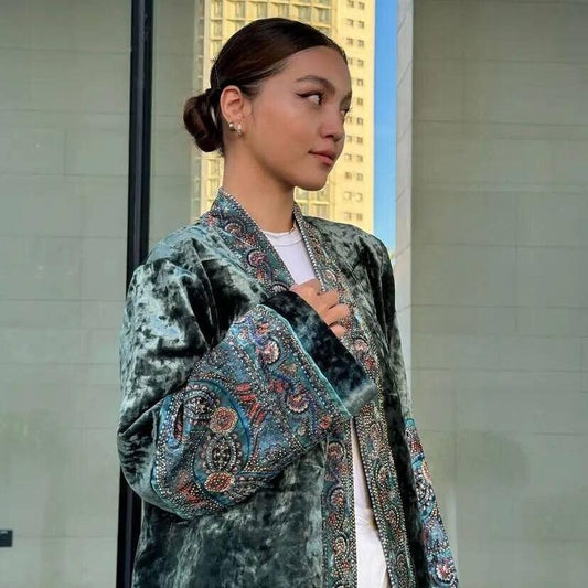 Women's Dress Shirt Ethno  Kazakh