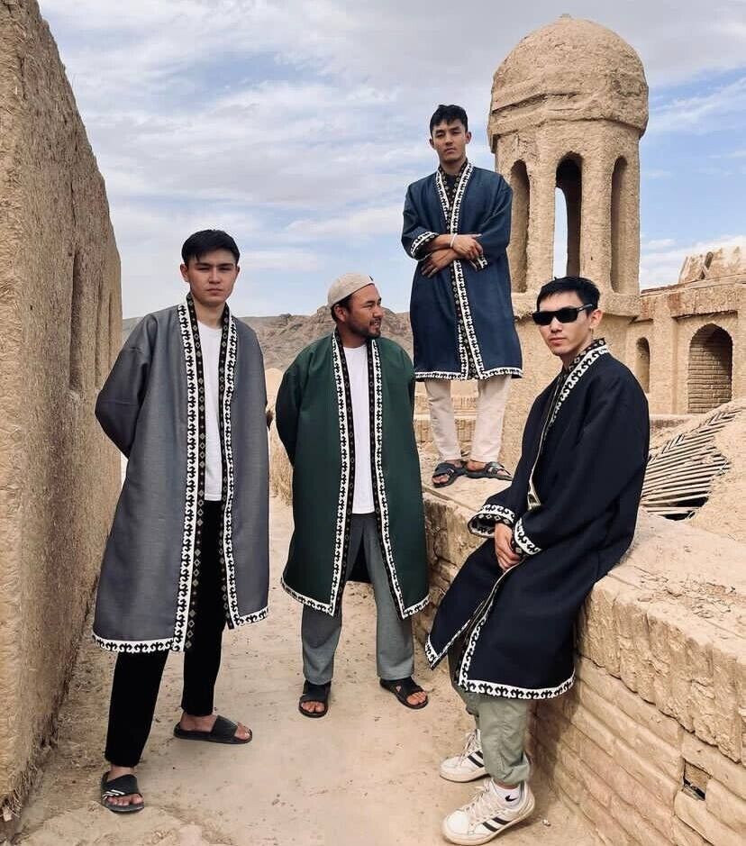 Chapan Shapan Oversized Jacket | Kazakh Kyrgyz Style