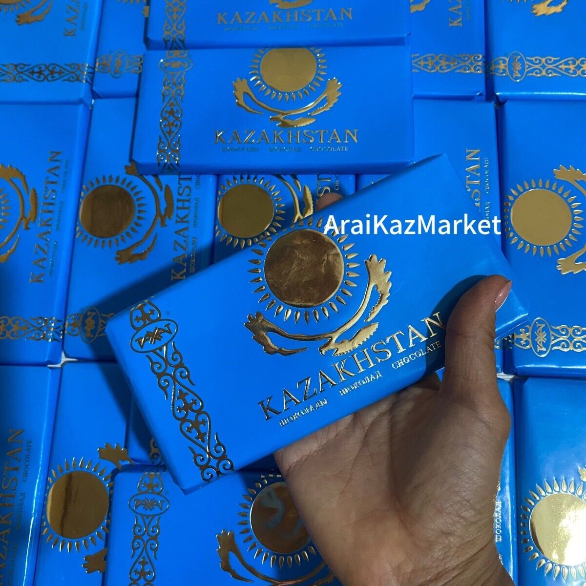 Chocolate Rahat Kazakh Flag-Themed 10 * 100 g