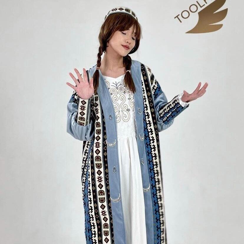 Women's Shapan Dress Shirt Ethno Kazakh