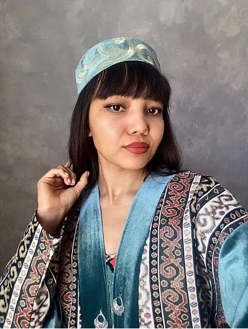 Women's Shapan Dress Shirt Ethno Kazakh