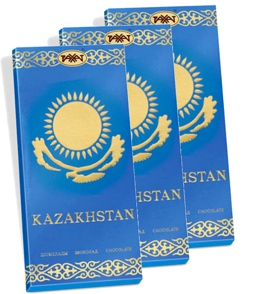 Chocolate Rahat Kazakh Flag-Themed 10 * 100 g