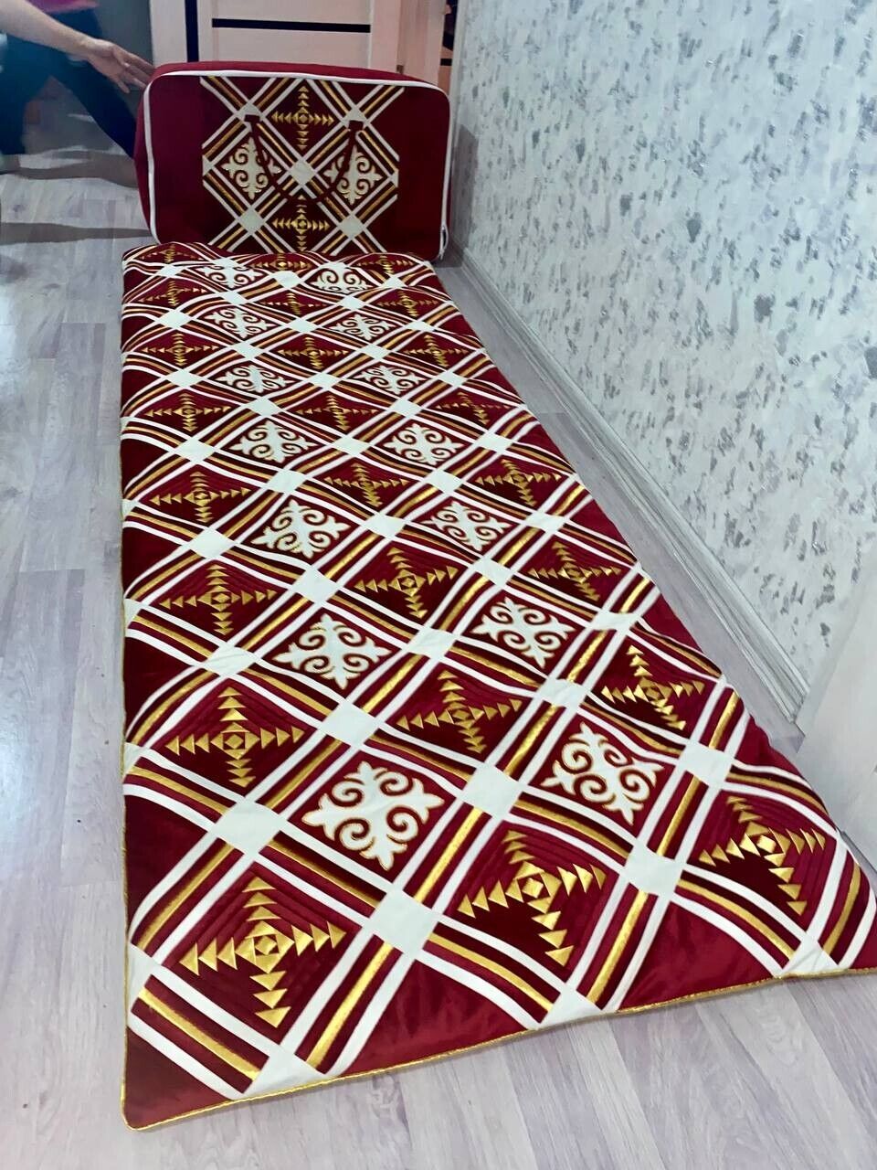 Quilt Patchwork Kurak Korpe Traditional Kazakh