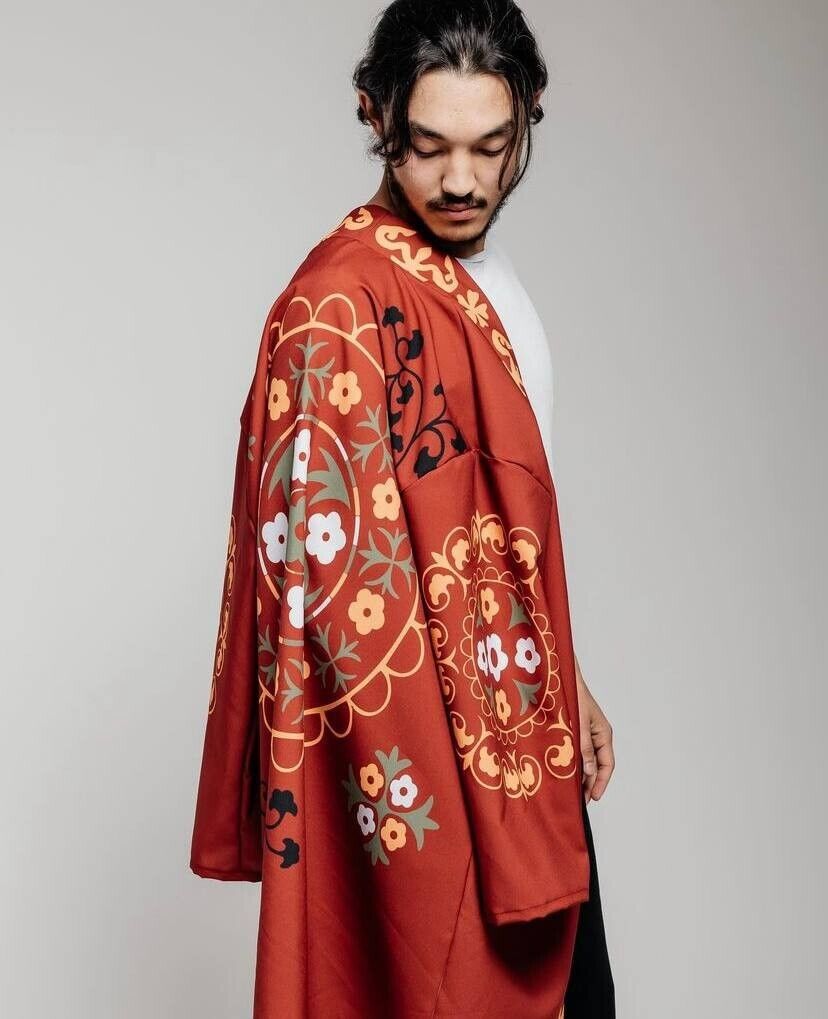 Chapan Shapan Oversized Jacket | Kazakh Kyrgyz Style